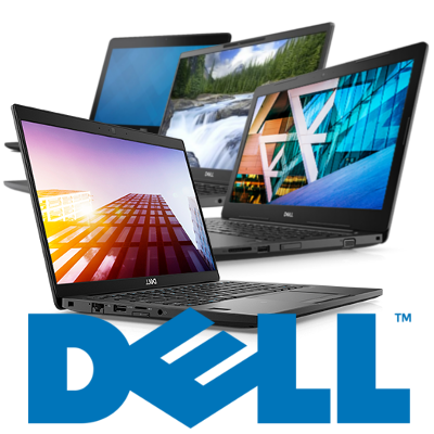 Notebooky Dell bez pozadí